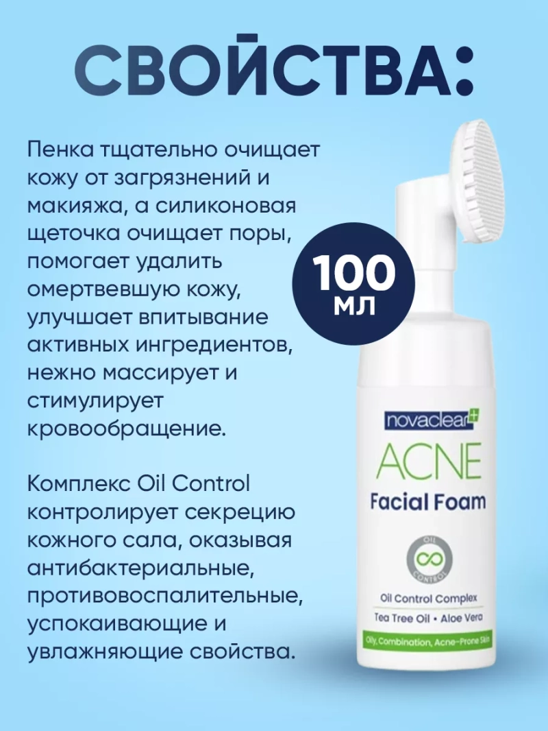 Набор для ухода за проблемной кожей ACNE