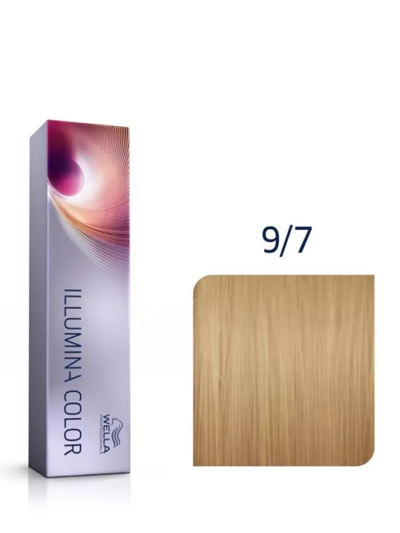 Стойкая крем-краска для волос Illumina Тон Color 9/7
