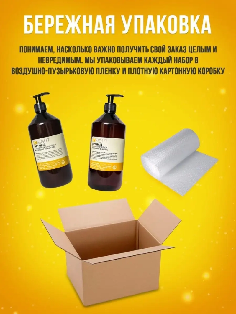 Восстанавливающий набор для сухих и ломких волос DRY HAIR