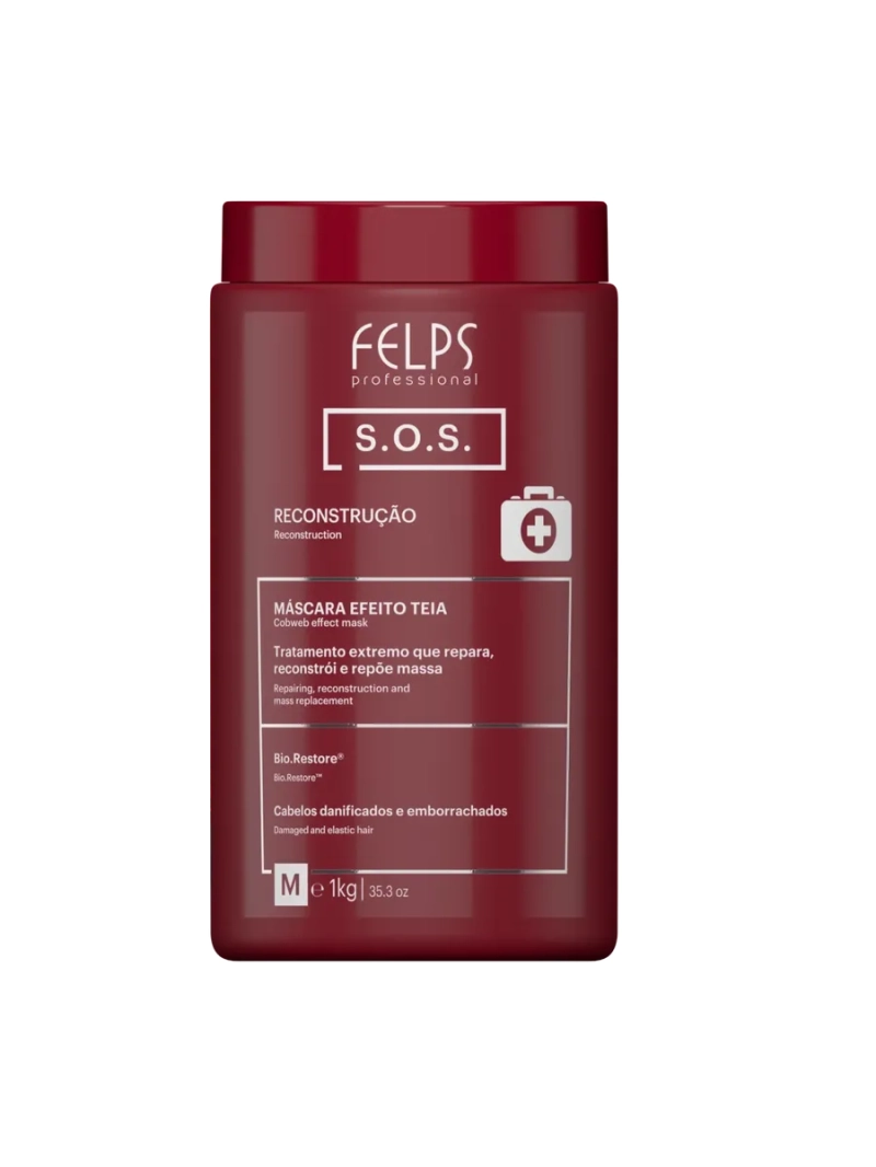Восстанавливающая маска для волос c эффектом паутины S.O.S.