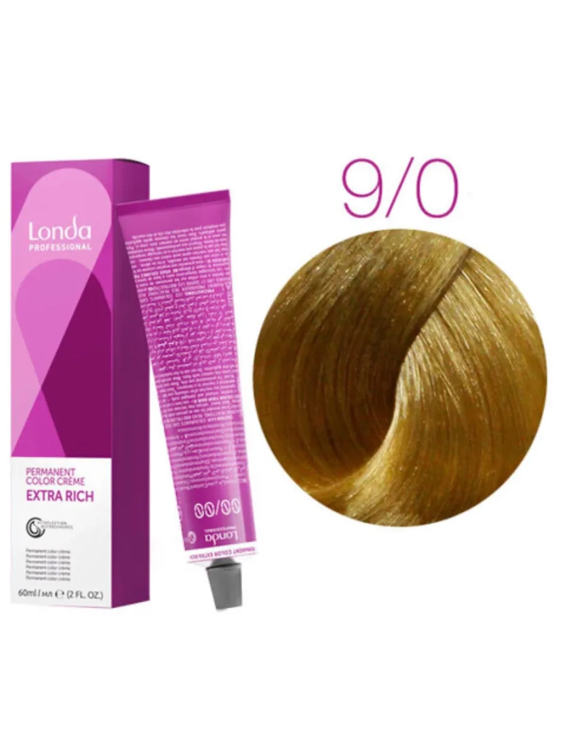 Стойкая крем-краска londacolor для волос Extra Rich 9/0