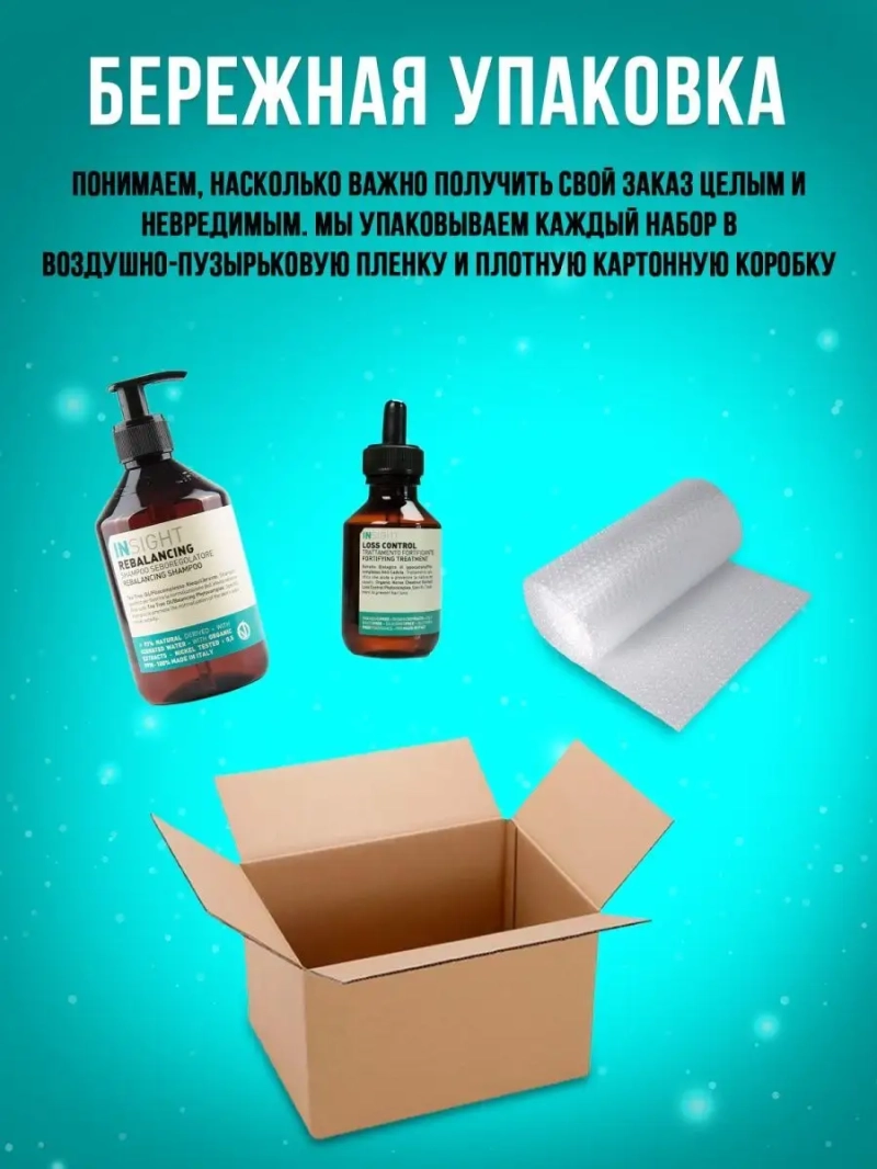 Набор шампунь REBALANCING и лосьон LOSS CONTROL