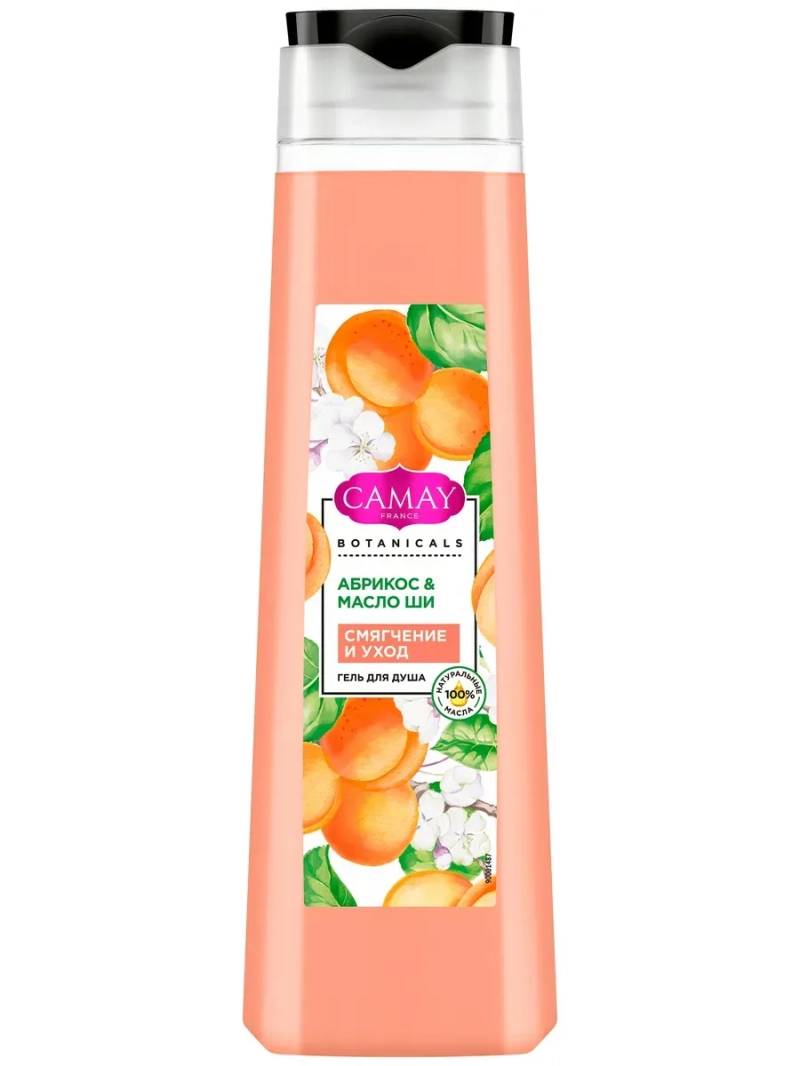 Гель для душа Абрикос и масло ши 400мл