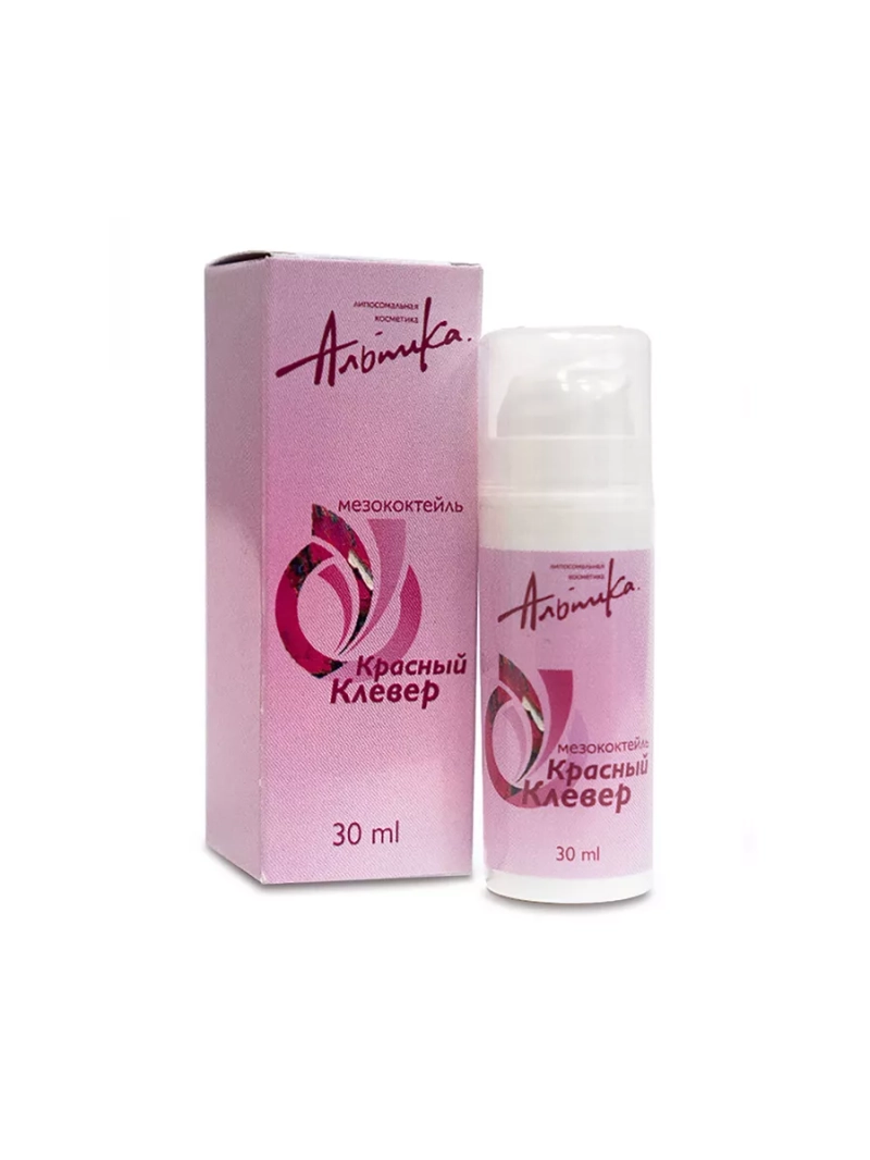 Мезококтейль для чувствительной кожи лица Красный клевер