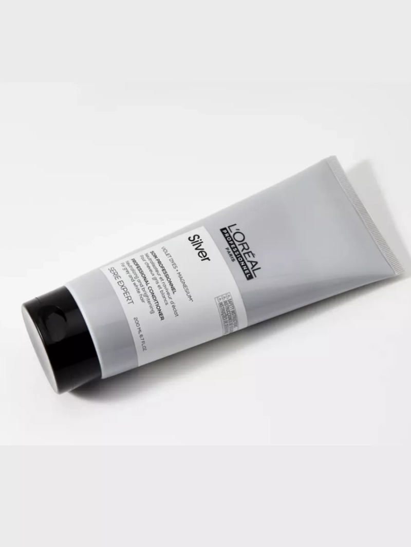 Смываемый уход для седых и светлых волос Silver