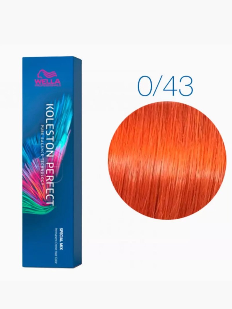 Стойкая крем-краска для волос Koleston Perfect ME+ 0/43