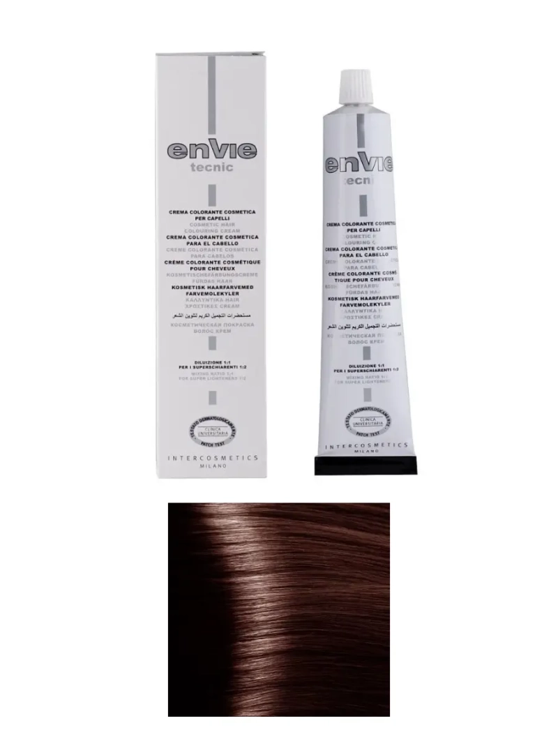 Профессиональный перманентный краситель для волос тон 6.4