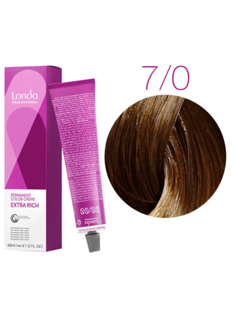 Стойкая крем-краска londacolor для волос Extra Rich 7/0