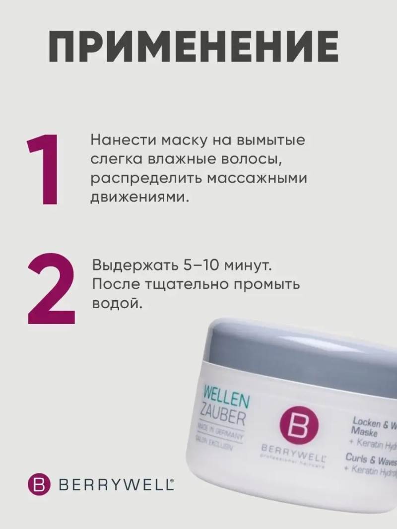 Набор для ухода за волнистыми и кудрявыми волосами