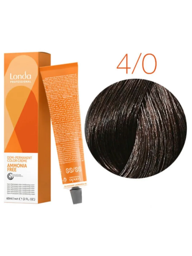 Тонирующая краска для волос Ammonia Free 4/0