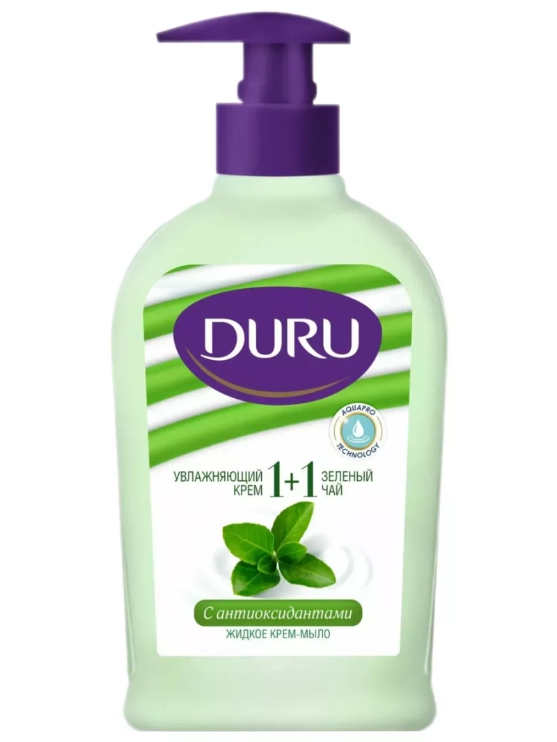 Дуру 1+1 крем-мыло жидкое Зеленый чай 300мл