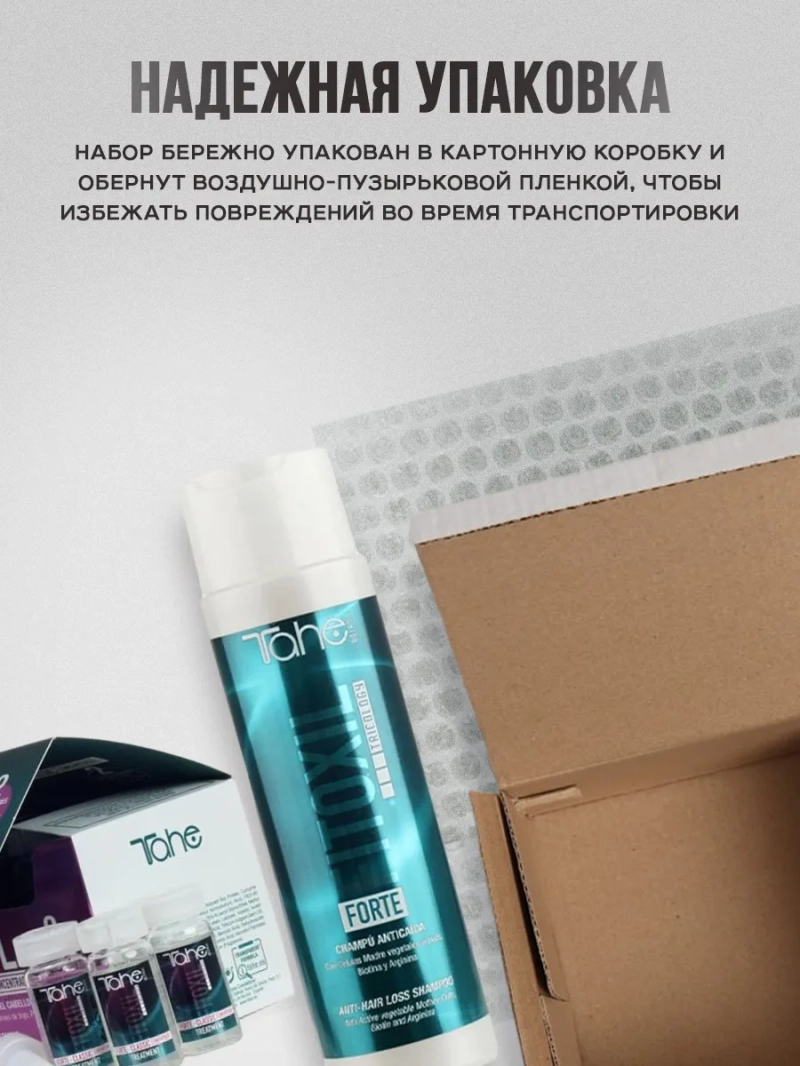 Профессиональный комплект для питания и роста волос