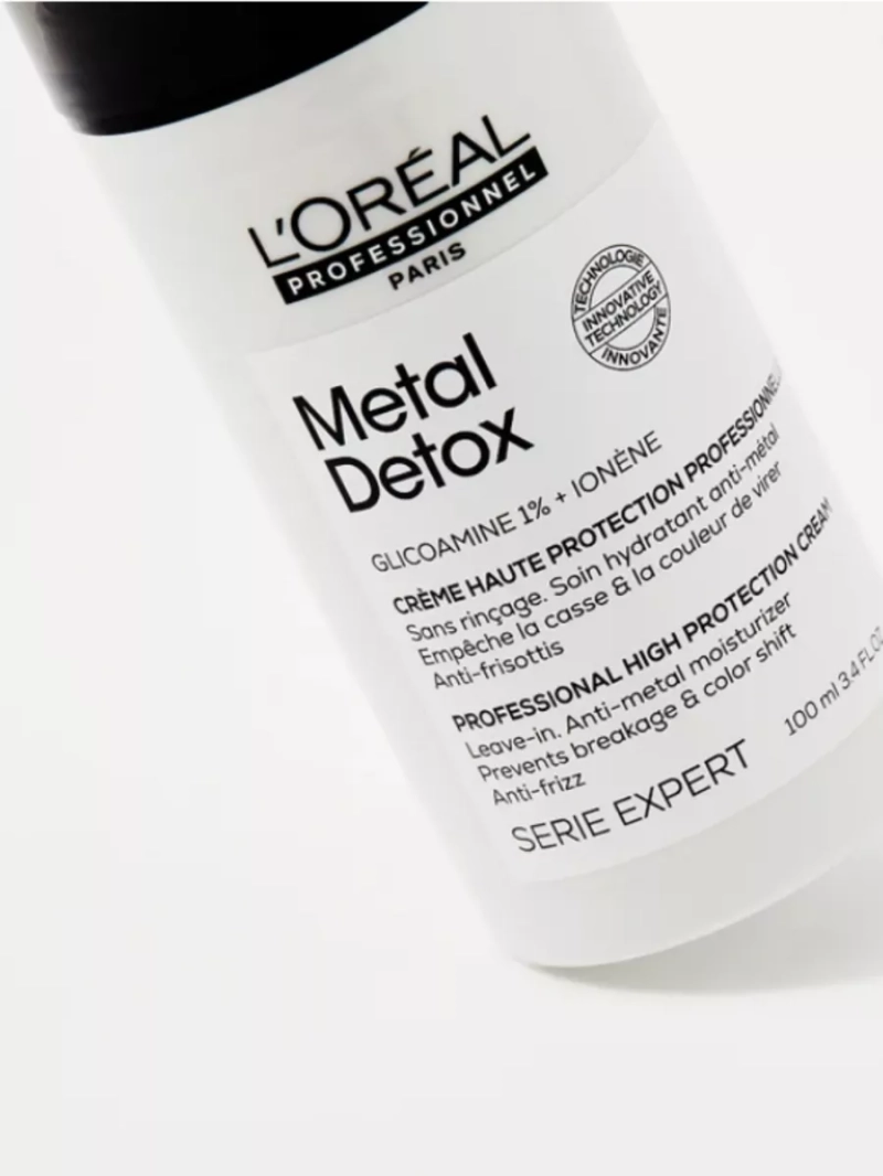 Несмываемый крем для окрашенных волос Metal Detox