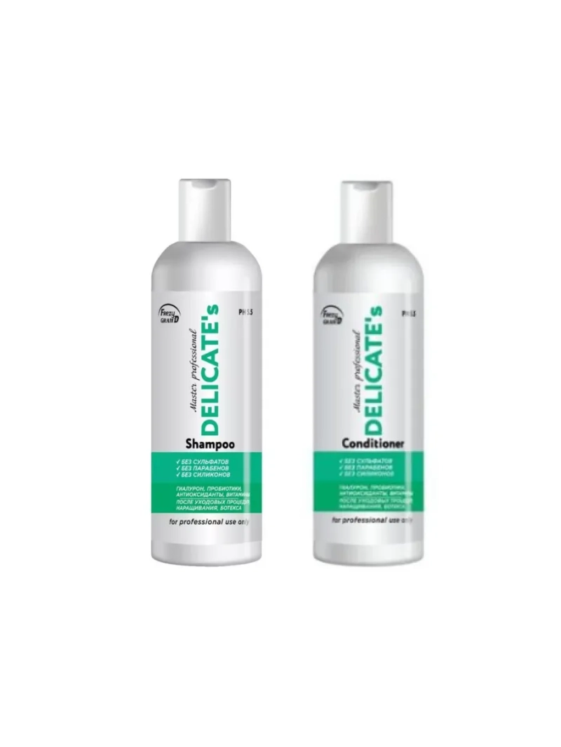 Бессульфатный шампунь и кондиционер для волос