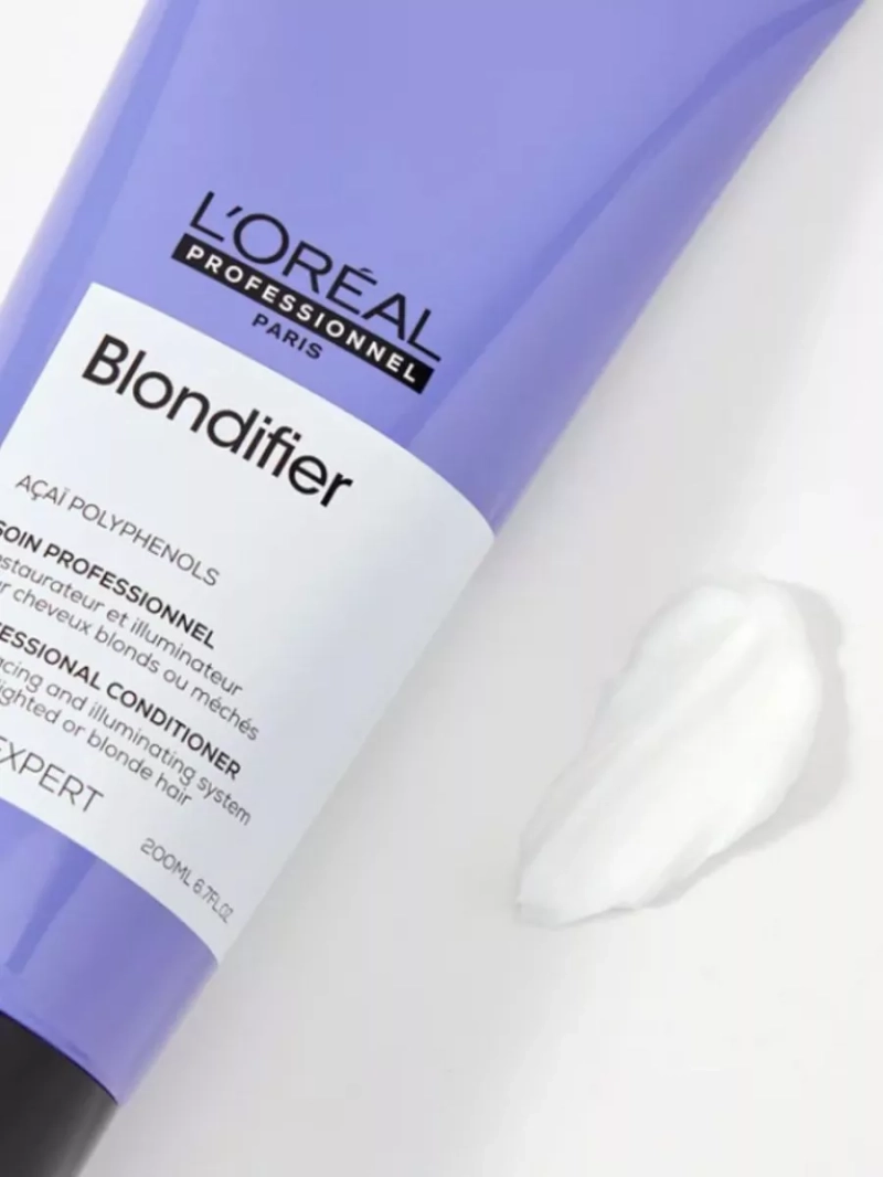 Смываемый уход для сияния осветленных волос Blondifier