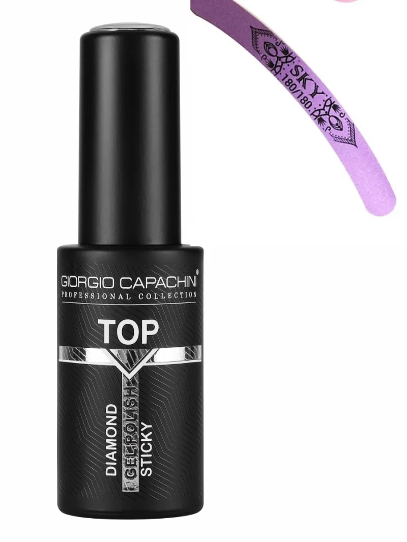 Закрепитель для гель-лака натуральный с липким слоем 12 мл