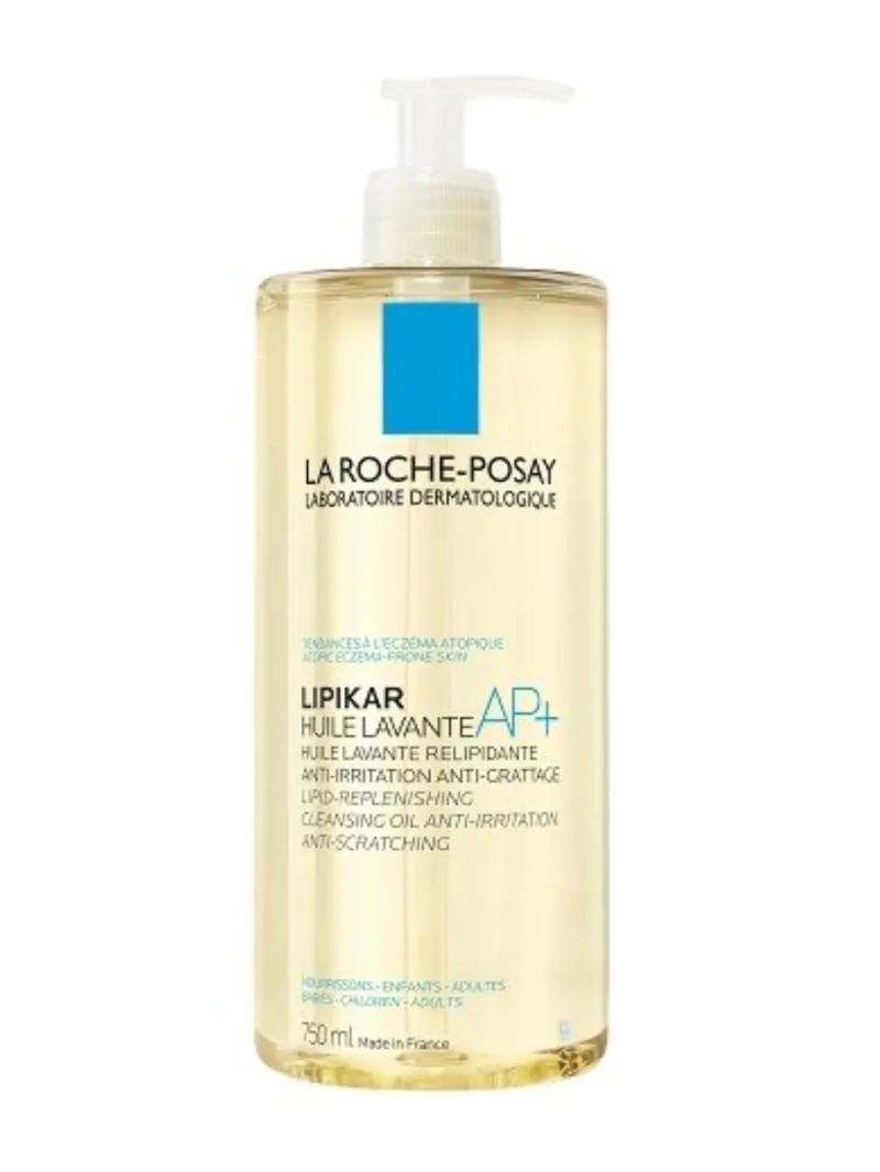 Масло для лица и тела, для душа и ванны 750 мл Lipikar Ap+