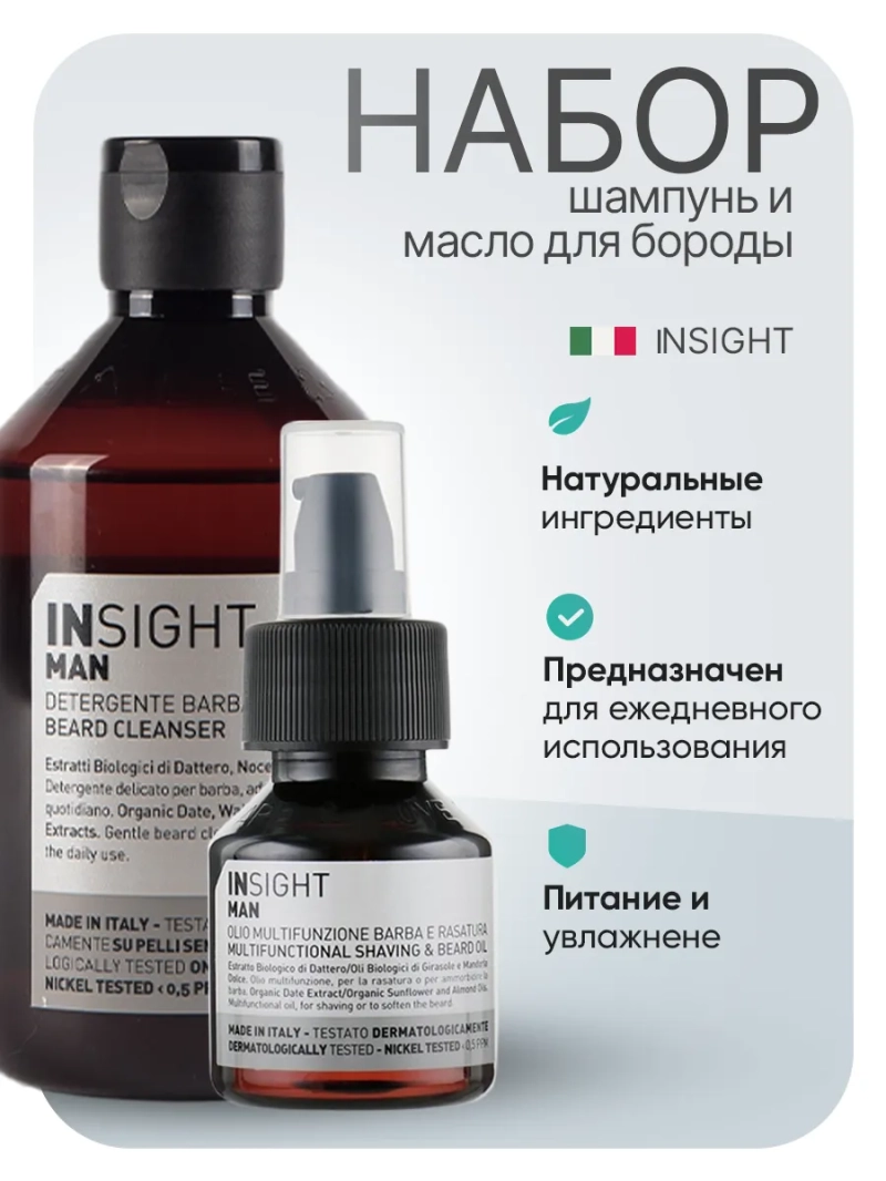 Профессиональный набор для ухода за лицом и бородой
