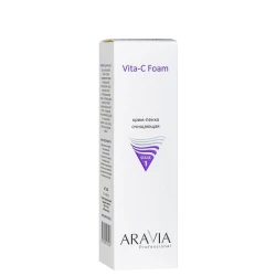 Крем-пенка очищающая Vita-C Foaming ARAVIA 160 мл- фото3