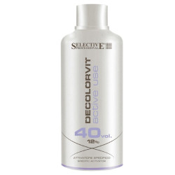 Специальная окисляющая эмульсия активатор Decolor Vit Active Use 12% Selective Professional 750 мл